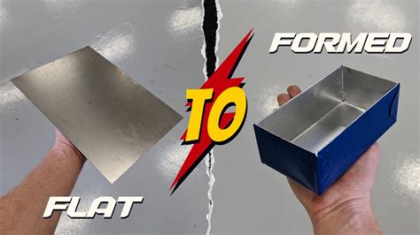 best way to make sheet metal box|sheet metal blueprints.